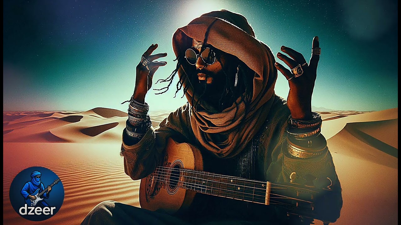 👁️‍🗨️ DUNES OF ECHOES 👁️‍🗨️ Desert Blues Hypnotic Journey | Layered Guitars & Atmospheric Rhythms