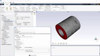 ANSYS System Coupling: One-Way Data Transfer