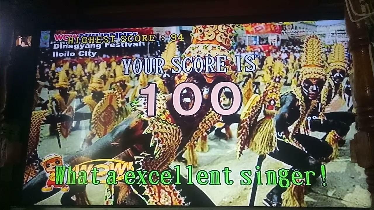 WOW! Magic Sing ED9000 Your Score is 100! YouTube