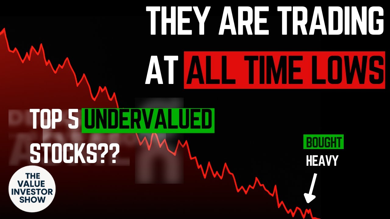 5 ЛУЧШИХ НЕДООЦЕНЕННЫХ АКЦИЙ НА РЫНКЕ СЕЙЧАС
