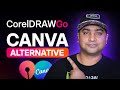 CorelDraw Go - Web-Based Vector Designing | The New Canva Competitor?