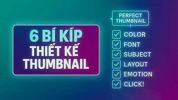 6 Bí kíp thiết kế thumbnail bắt mắt - CTR cao