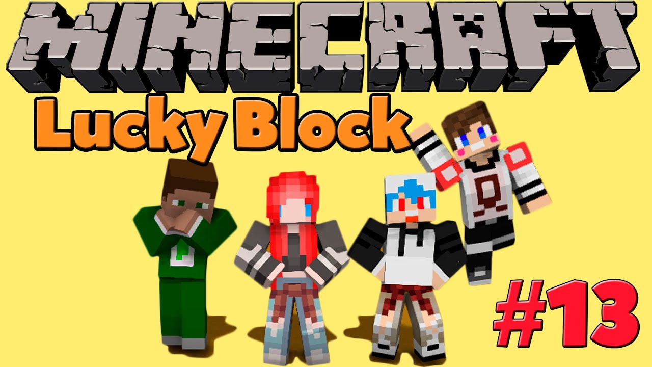 Minecraft [Lucky Blocks] #13 - ดวงกำลังขึ้น Ft. TAE EXZENFIRE - YouTube