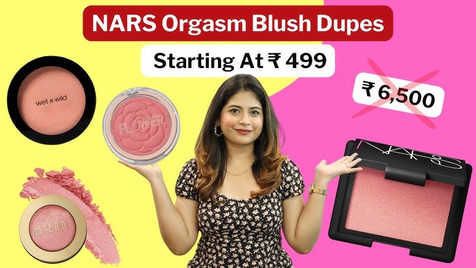 $31 Nars Orgasm Blush vs. $11 Milani Dupe (Side-by-Side Application) 