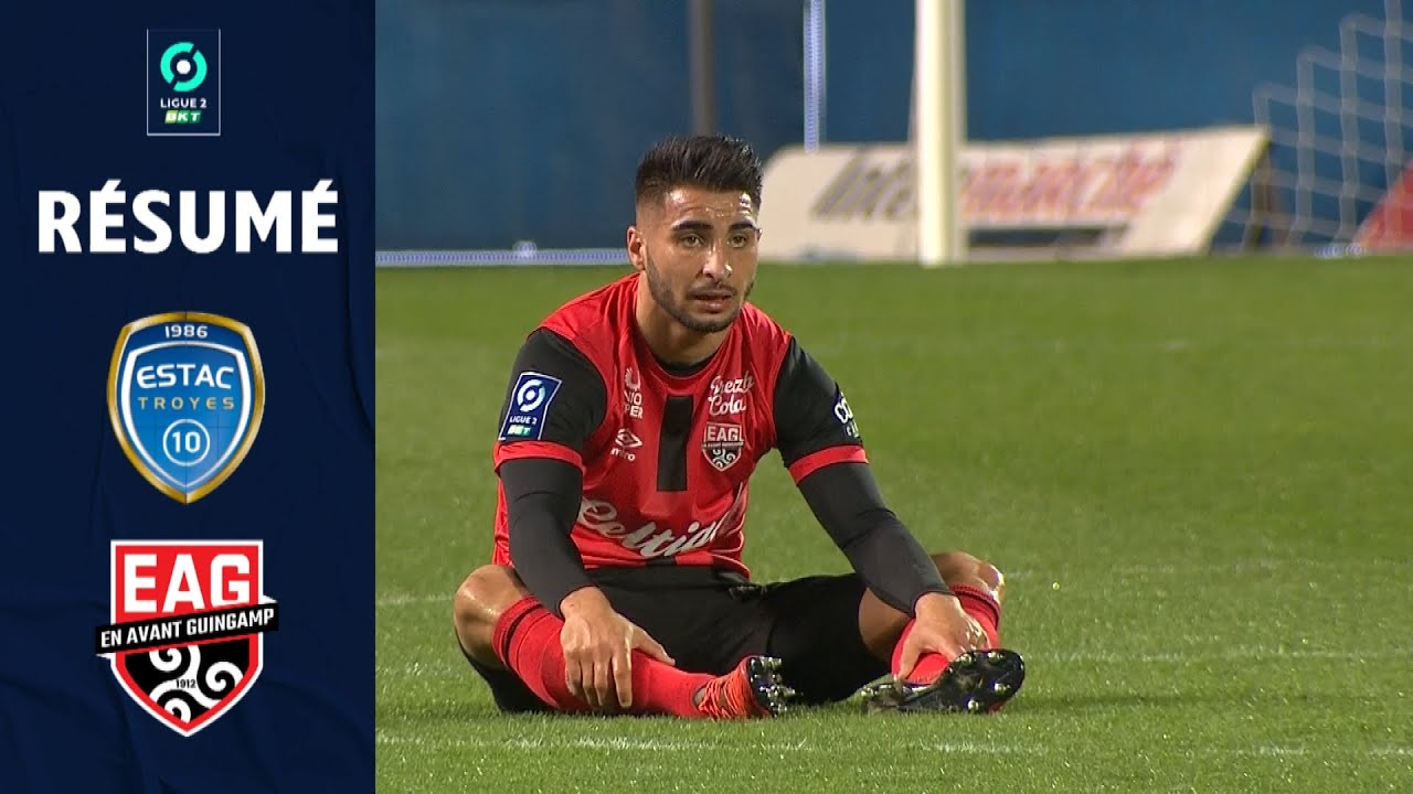 ESTAC TROYES - EN AVANT GUINGAMP (1 - 0) - Résumé - (TR3 - EAG) / 2020-2021