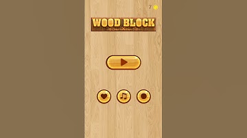 Wood Block Puzzle free - Trailer