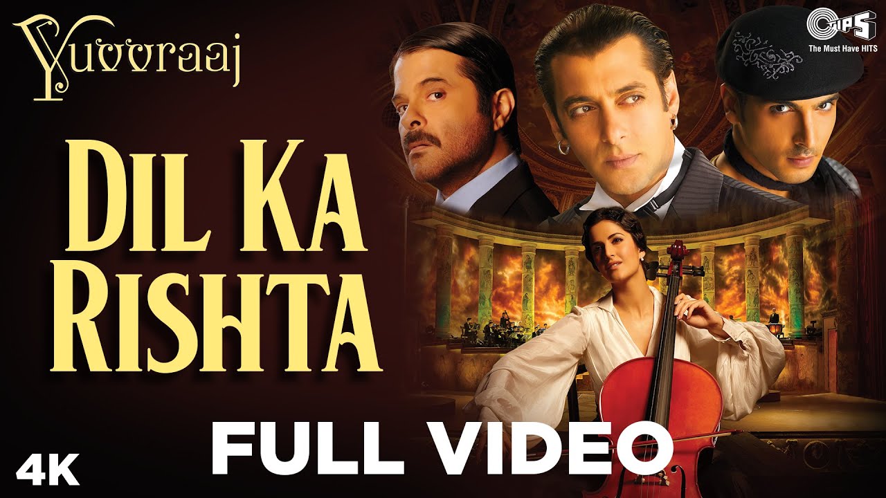Dil Ka Rishta Full Video   Yuvvraaj  Katrina Kaif Salman Khan  Sonu Nigam Roop KumarAR Rahman
