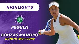 Jessica Pegula v Jessica Bouzas Maneiro (Womens 3rd Round) | 2026 Wimbledon Highlights @WWOS