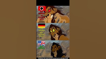 Long Live The King in different languages - From The Lion King Movie