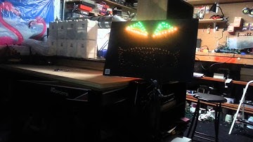 Prototype of Singing Face & midi to dmx test