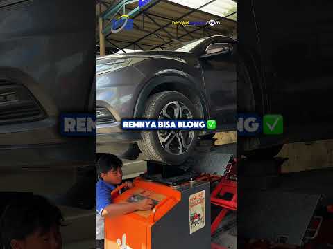 Kaliper remnya cuman nenpel doang, KOK BISA⁉️ #bengkelwigunadepok Kaliper remnya cuman nenpel doang, KOK BISA⁉️ #bengkelwigunadepok