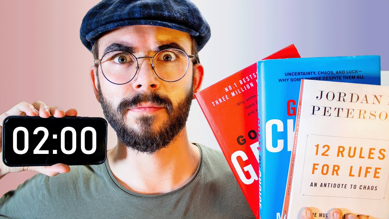 3 Books You Must Read In Your 20s (in 2 minutes)