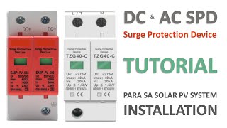 SPD  Surge Protection Devices Para sa Solar PV System Installation (TAGALOG)