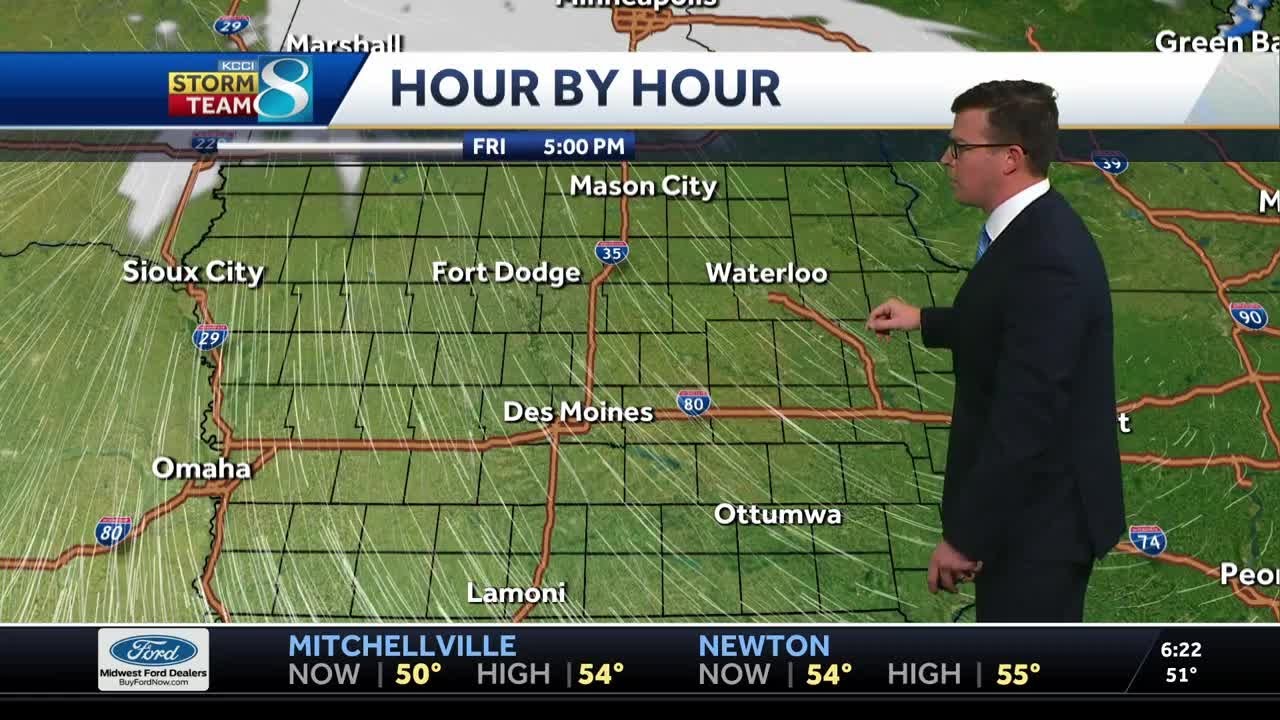 Cool and breezy today with more rain on the horizon - YouTube