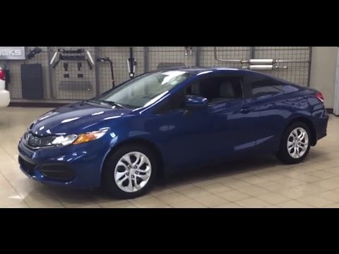 2015 Honda Civic Coupe Lx Review Youtube