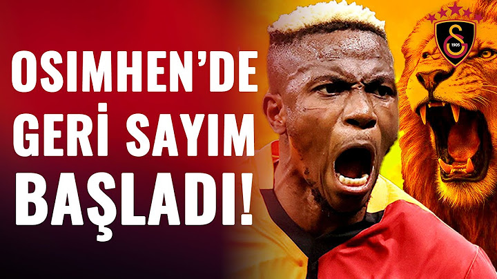 Galatasaray, Victor Osimhen İçin Geri Sayıma Başladı! İşte Transferden Son Gelişmeler