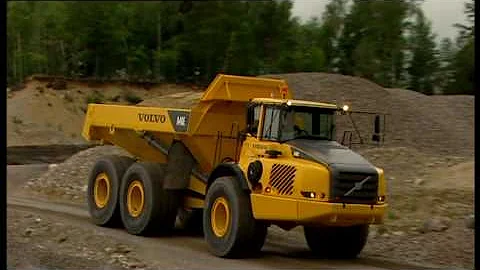 Volvo Articulated Haulers features - Service