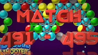 Level 491 - 495 😍😱|| Bubble Shooter Gameplay 🔥|| #viral