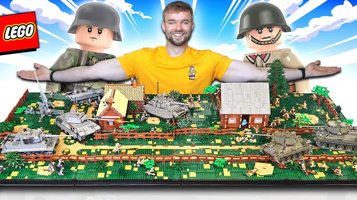 I Built The BIGGEST Lego WW2 Battle Of Kursk Moc EVER!
