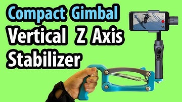 Compact Phone Gimbal Vertical Z (4th) Axis Stabilizer