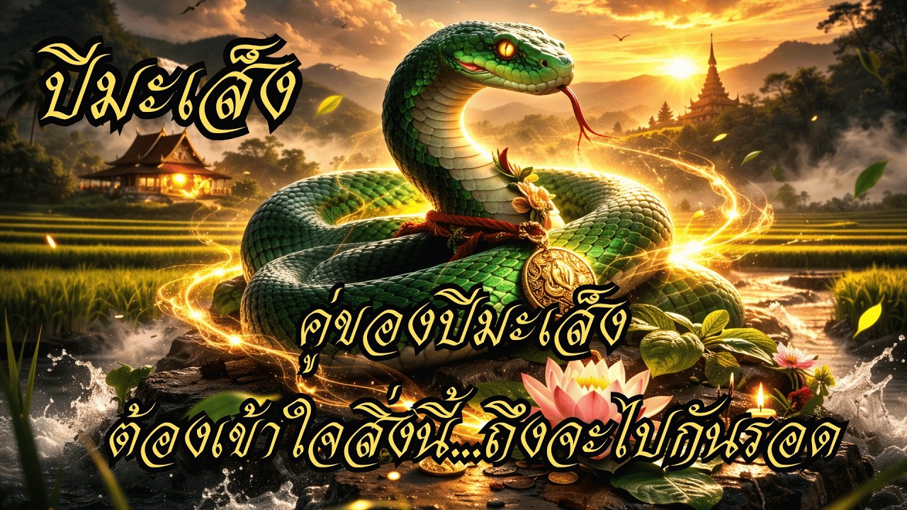 ปีมะเส็ง นิสัยคนเกิดปีมะเส็ง  ดวง ปีชง การเสริมดวง และจังหวะโชคของปีมะเส็ง #12นักษัตร #ปีมะเส็ง