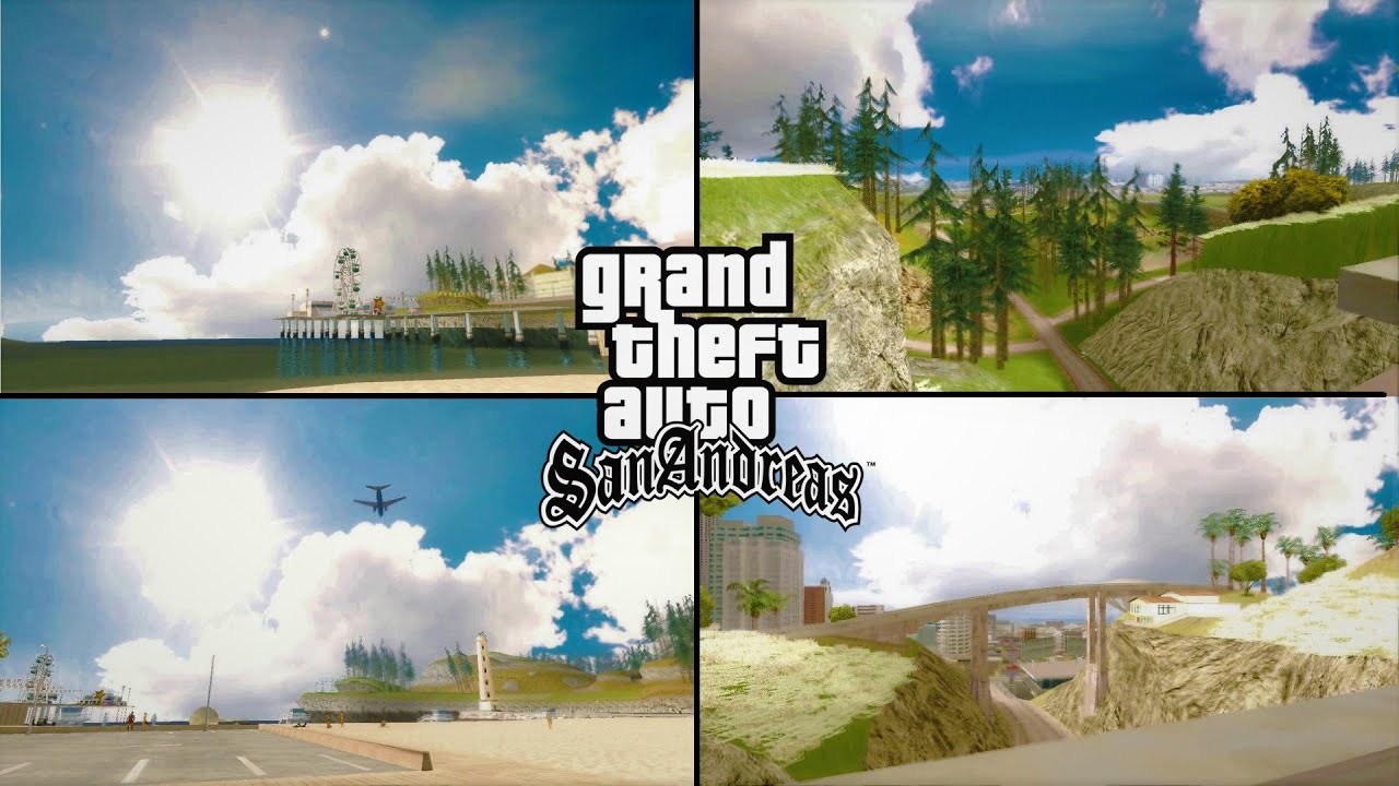 GTA San Andreas | Ultra Realistic Graphics Mod For Low-End PC | 2021 ...