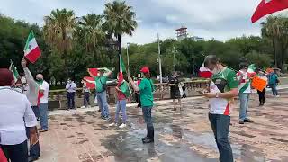 Protesta López Obrador en Explanada de los Héroes screenshot 5