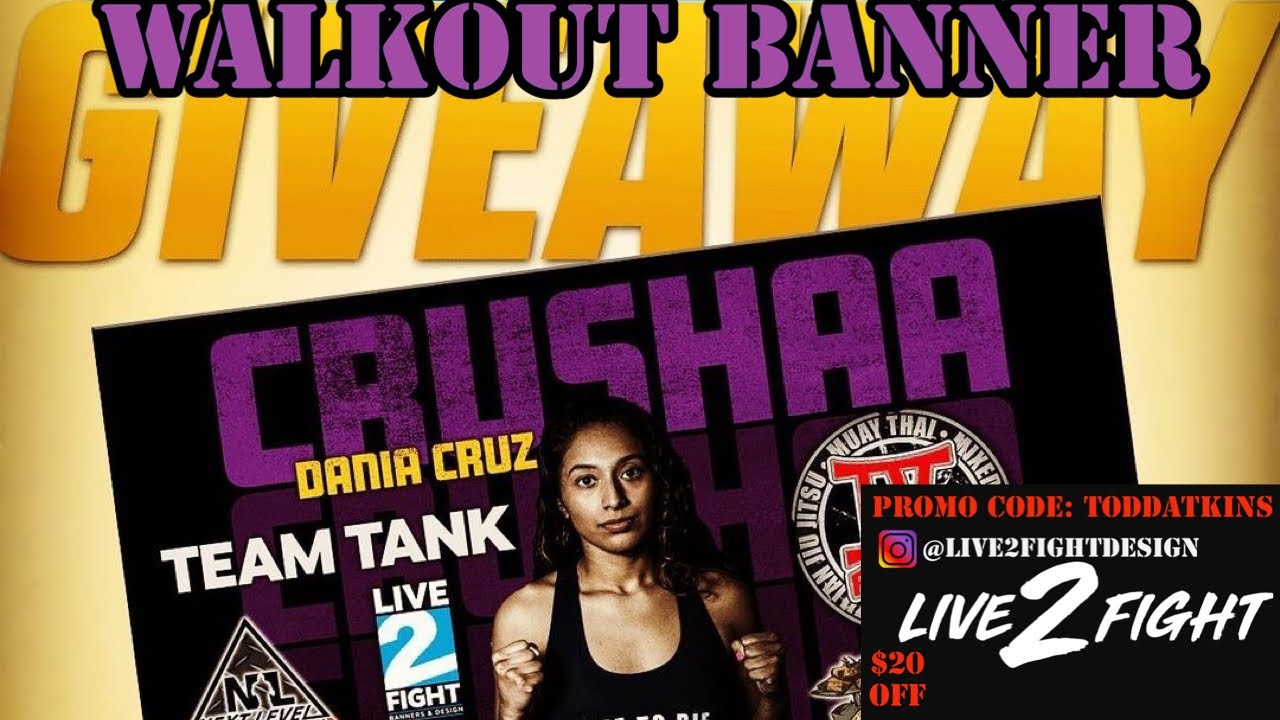 Free Live2Fight Design banner giveaway