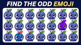 FIND THE ODD OUT EMOJI IN THESE ODD EMOJI QUIZ ! ODD ONE OUT PUZZLE ! FIND THE ODD EMOJI QUIZZES