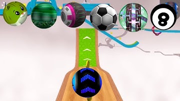 Going Balls‏ - SpeedRun Gameplay Level  961 - 968