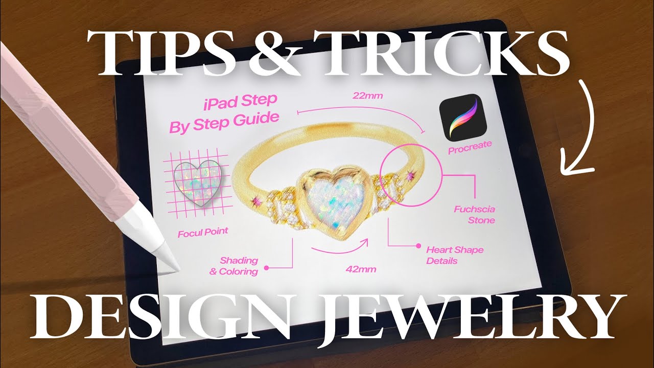 Procreate Tips & Tricks Designing Jewelry On The iPad 🎨 YouTube