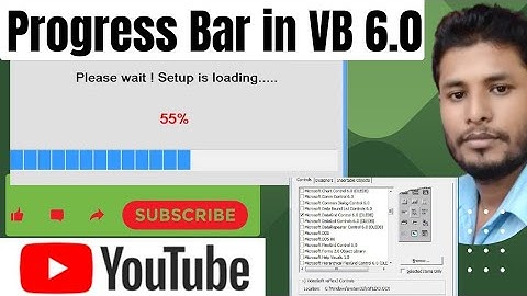 Progress Bar in VB 6.0 // Splash screen in vb 6.0 // Completed Loading a Page - Visual Basic 6.0