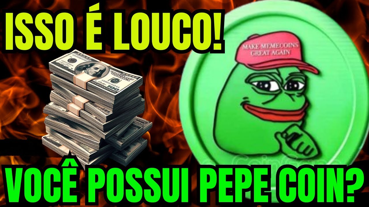 SE VOCÊ POSSUI PEPE COIN SAIBA DISSO AGORA - PREVISÃO (INSANA) MAIS UM  ZERO! - YouTube