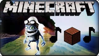 Video thumbnail of "Note Block #17 - Crazy Frog в игре Minecraft"