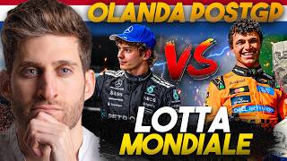 MERCEDES HA DECISO: Russell difende Kimi da Norris? - PostGP Olanda