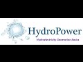 Hydroelectric Power Concepts