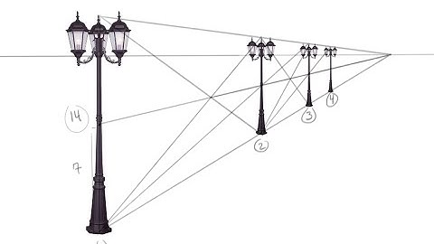 How to Draw Perfectly Spaced Objects | Introduction to Perspective Drawing