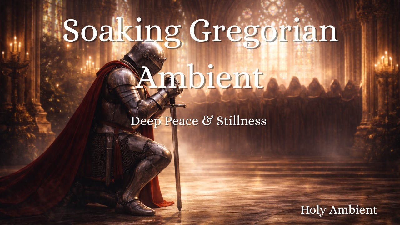 Soaking Gregorian Ambient | Deep Peace & Stillness | Psalm 46:10 | 1 Hour