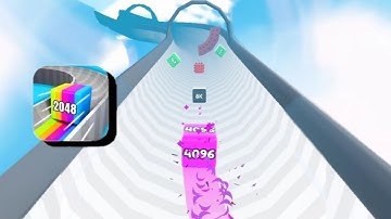 Jelly Tube Run 2048 - All Levels Gameplay (iOS & Android) Part 5