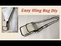 Sew sling bag like a pro sewing tutorial no12  bag cutting and stitching bag making
