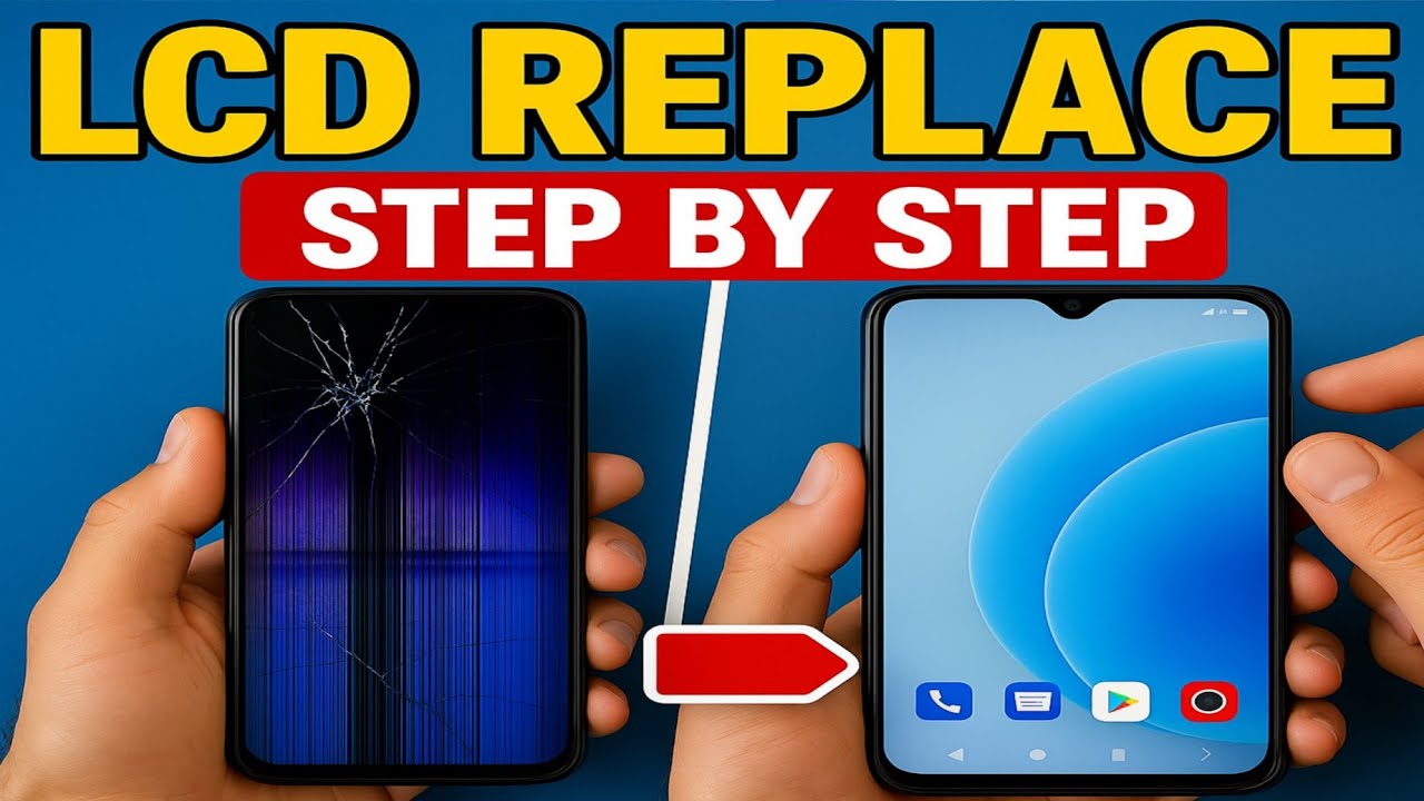Android Broken Screen and Touch Combo Replacement || How To Replace ...