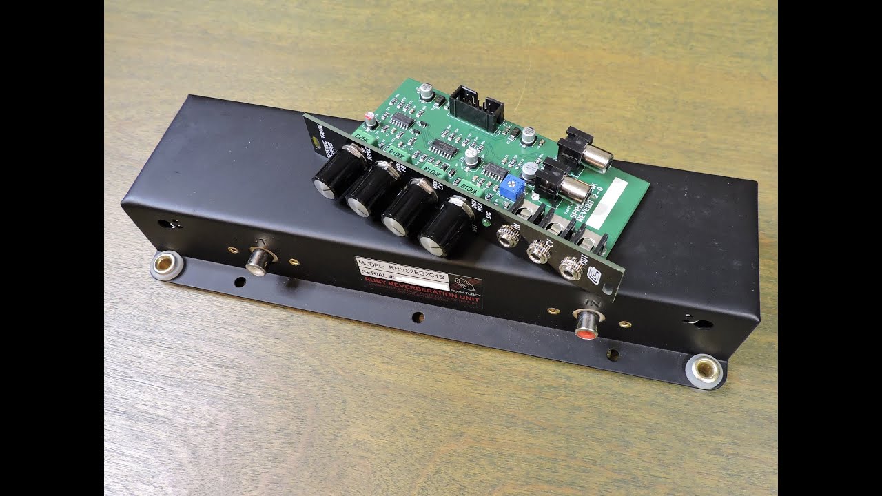 Spring Reverb Electromagnetic Driver Short Size Spring Tank Electro Jams - Reverb Driver Version 2 [Demo 02 ...