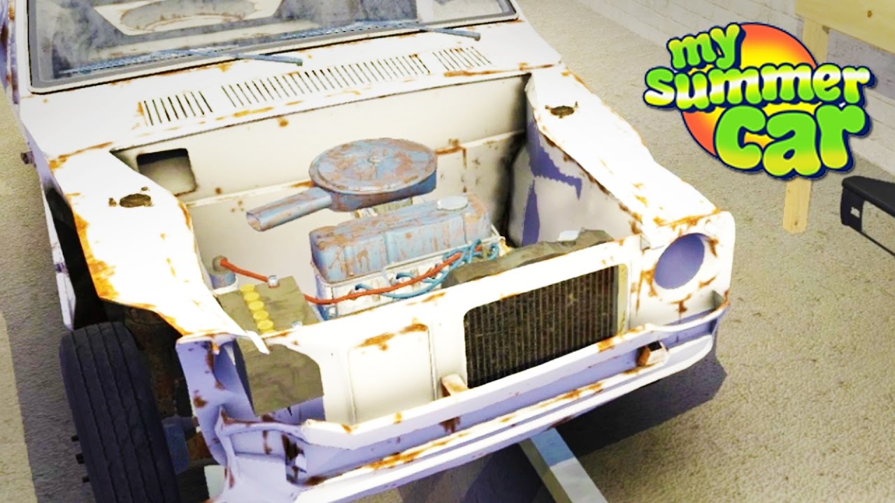 My Summer Car #12 - Mounting The Engine