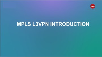 MPLS L3VPN Introduction