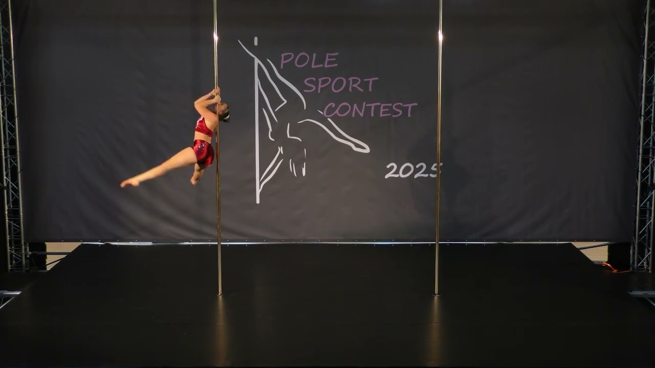 Julie Boušková, Junioři B Profesionálové (14-17 let) - Pole Sport Contest 2025
