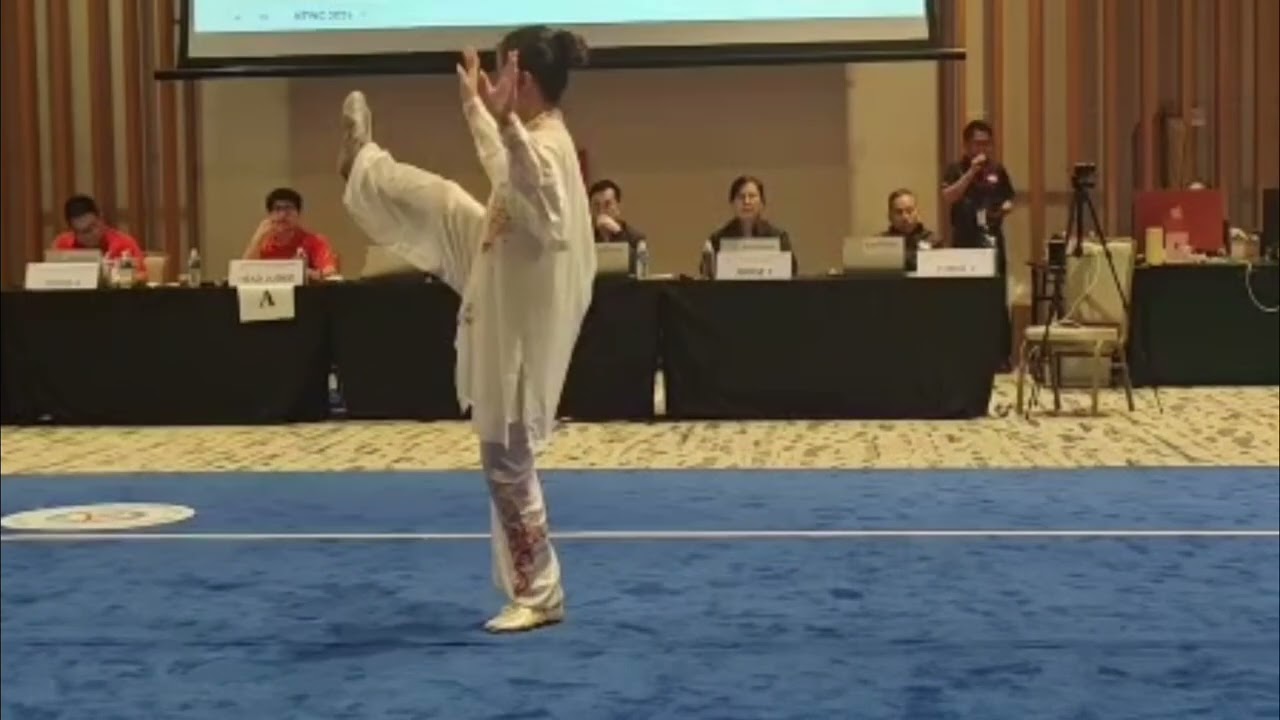 Qi Le 42 styles (42 form) Tai Chi competition @ Singapore Chinese Cultural Center