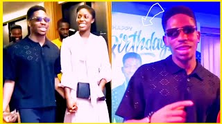 Moses Bliss' wife surprised him  with Birthday Party in Nigeria🥰