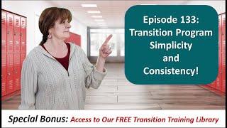 Improve Transition program simplicity and consistency in Episode 133 of Transition Tuesday