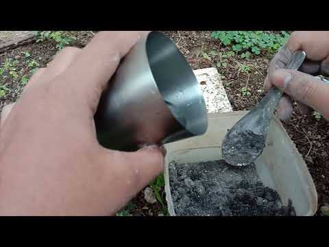 Making Concrete From Ash - YouTube