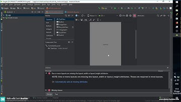 How to fix rendering problems on Android Studio